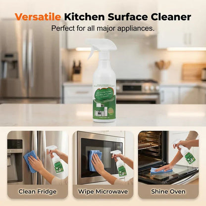 Instant Kitchen Grease Destroyer | Heavy-Duty Enzyme Foam Cleaner