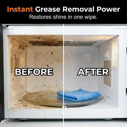 Instant Kitchen Grease Destroyer | Heavy-Duty Enzyme Foam Cleaner