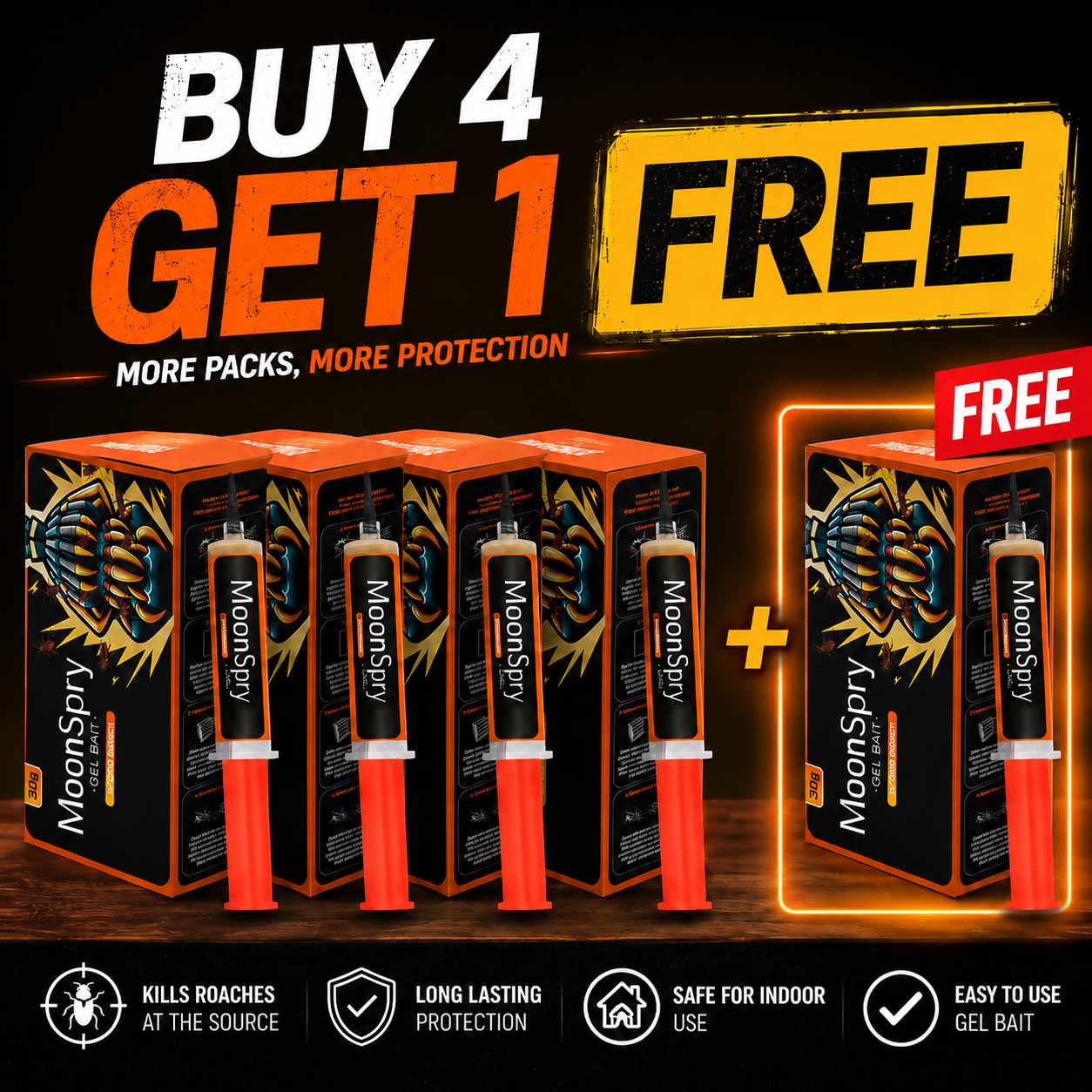 🔥Hot Sale 49% OFF-MoonSpry Gel Bait (New Upgraded Formula)