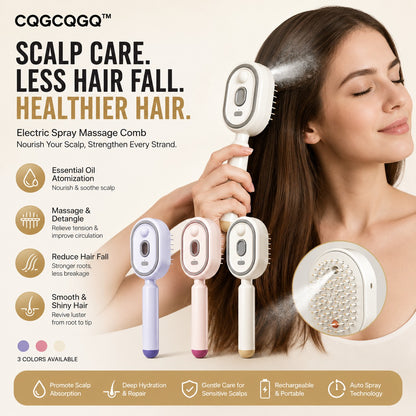 CQGCQGQ™ Stop Dry Brushing. Start Misting, Massaging & Reviving Your Hair