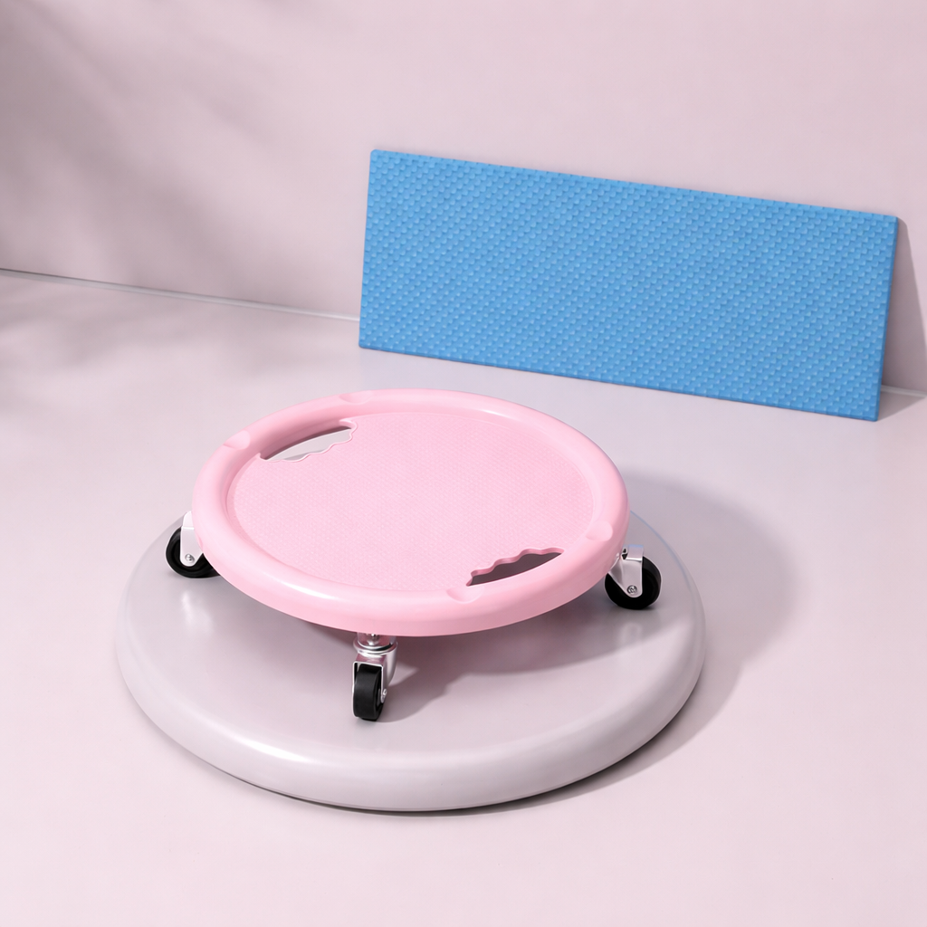 4-Wheel Abdominal Glider Plate