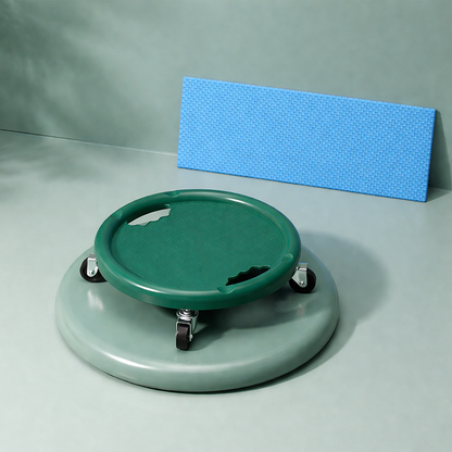 4-Wheel Abdominal Glider Plate