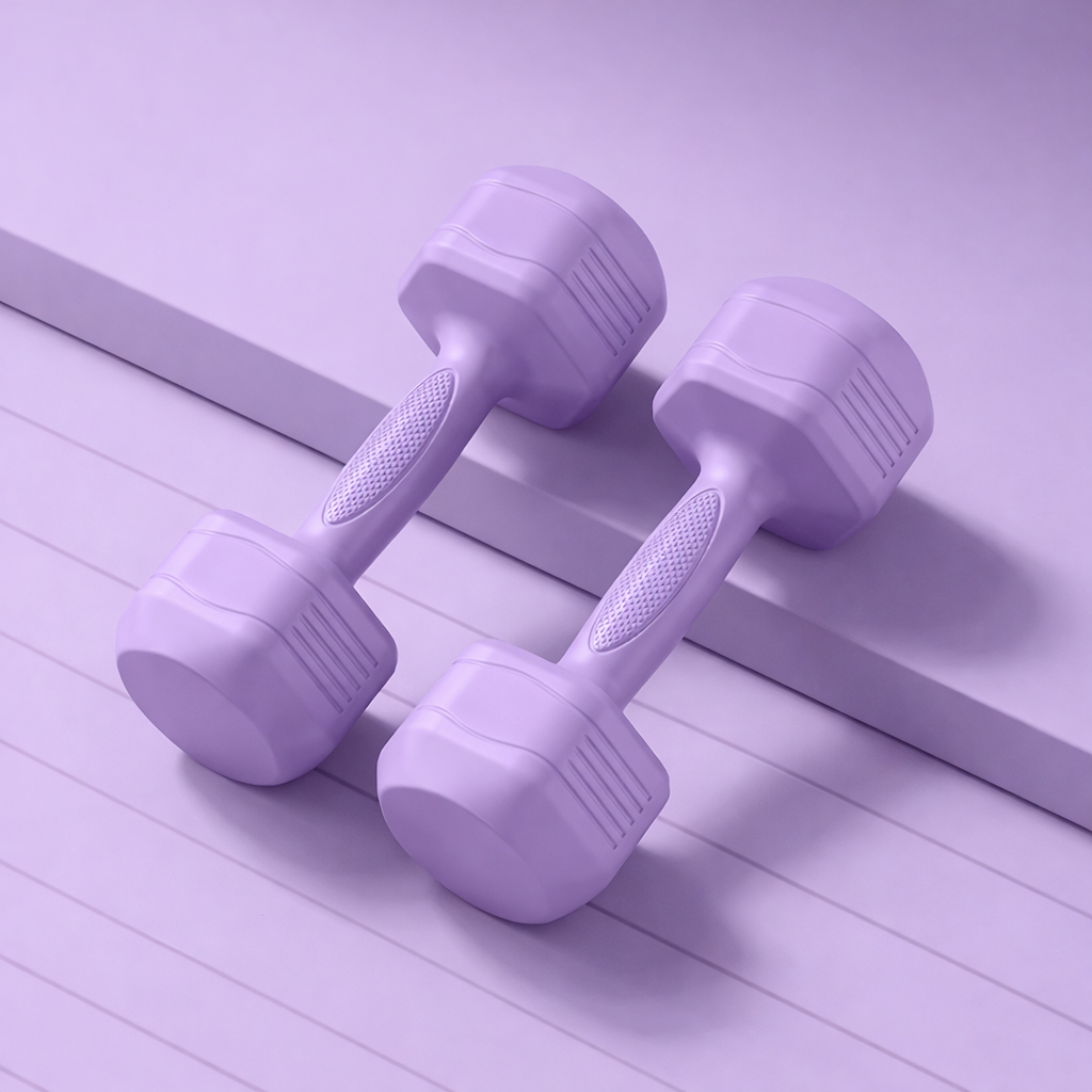 Hexagonal Fitness Dumbbells