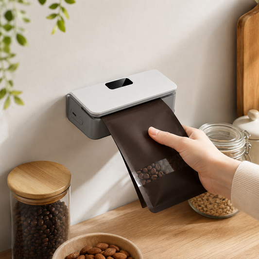 Smart Rechargeable Bag Sealer | Keep Snacks Fresh Instantly